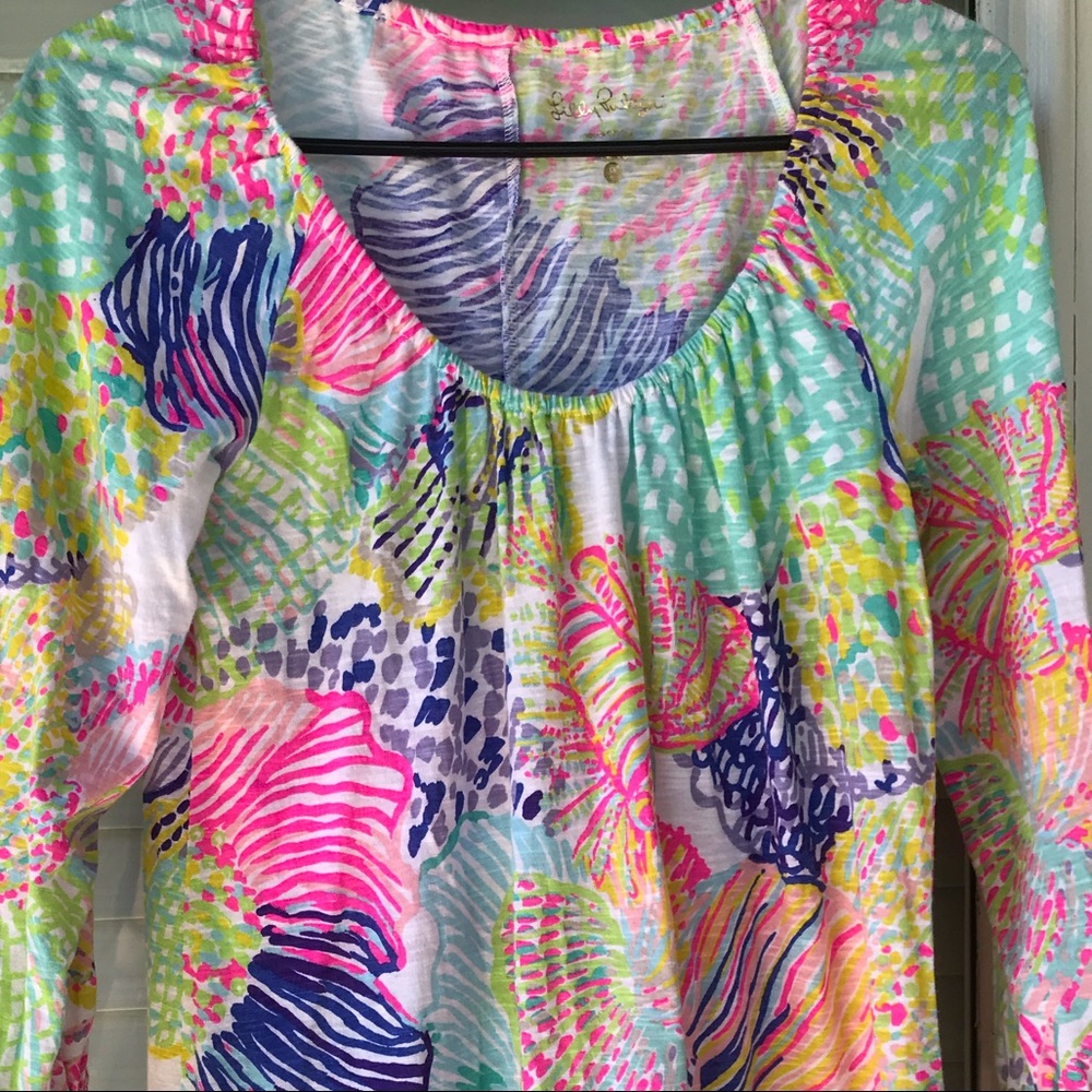 Lilly Pulitzer Tunic with fringe